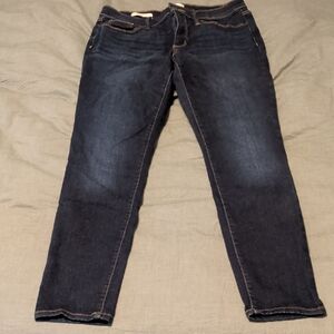 Universal Thread Women's Deep Indigo Skinny Jeans